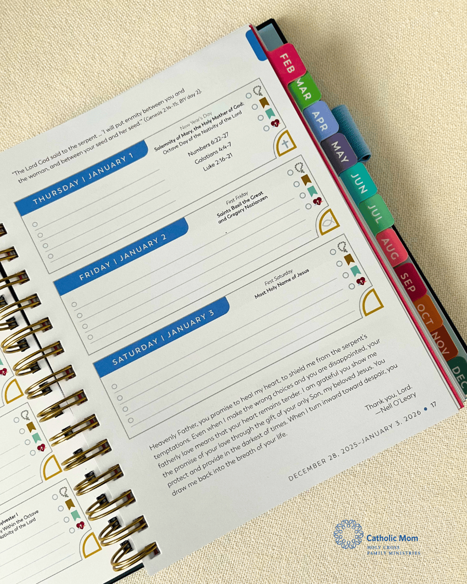The Ascension Planner: A Tool for Catholic Daily Living