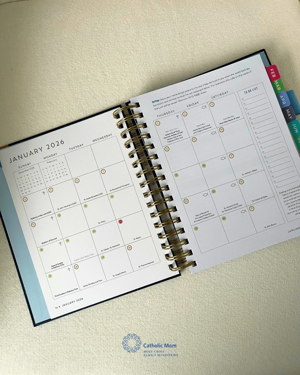The Ascension Planner: A Tool for Catholic Daily Living