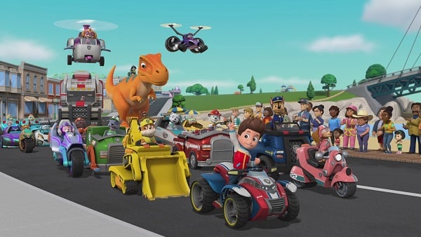 Paw Patrol: The Mighty Movie' Offers Bubble-Gum Heroics for Toddlers